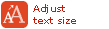 Adjust text size